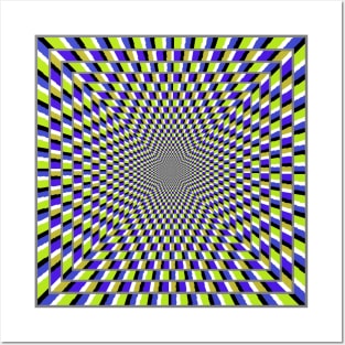 Optical #Art: Moving #Pattern #Illusion - #OpArt Posters and Art